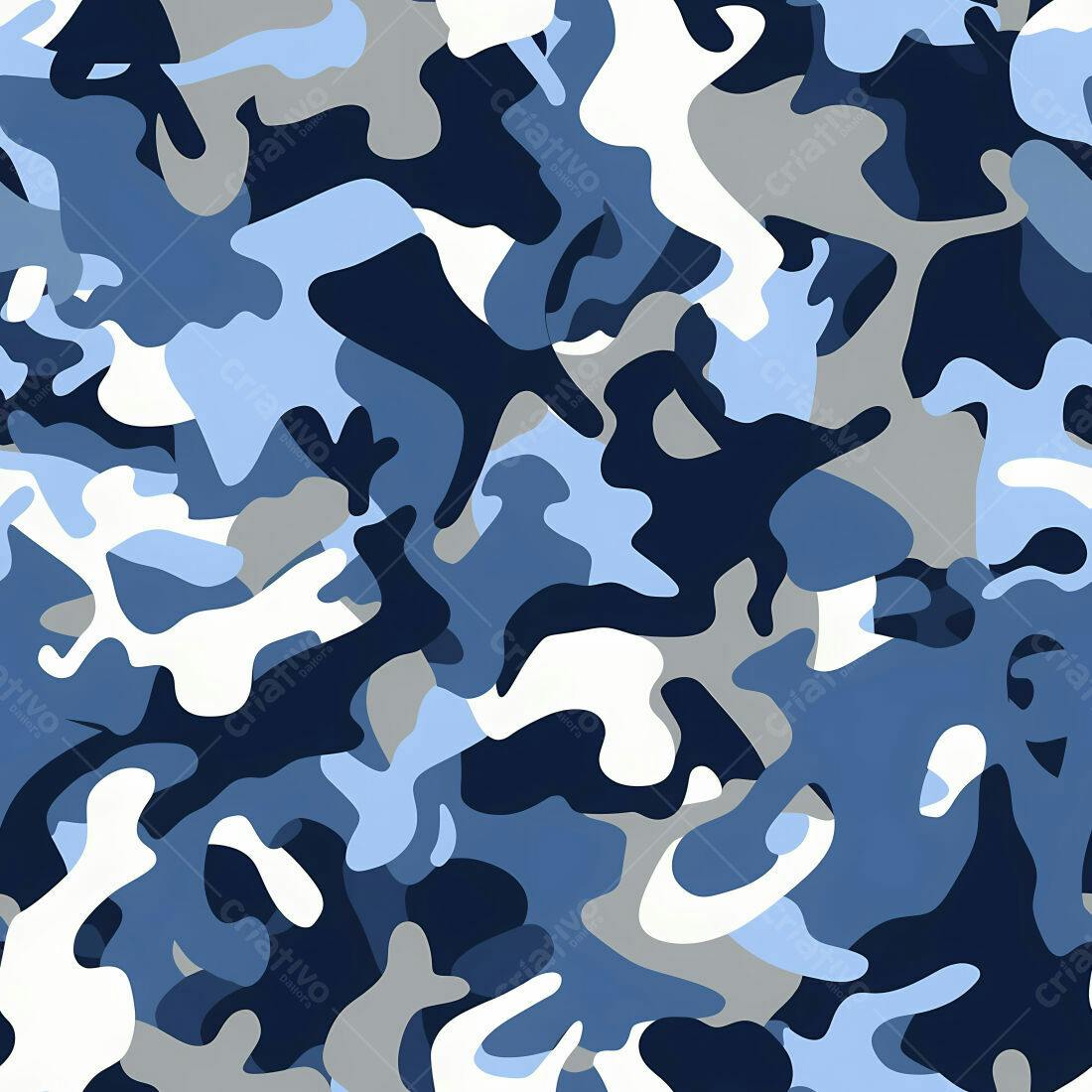 Textura camuflagem azul para fundo