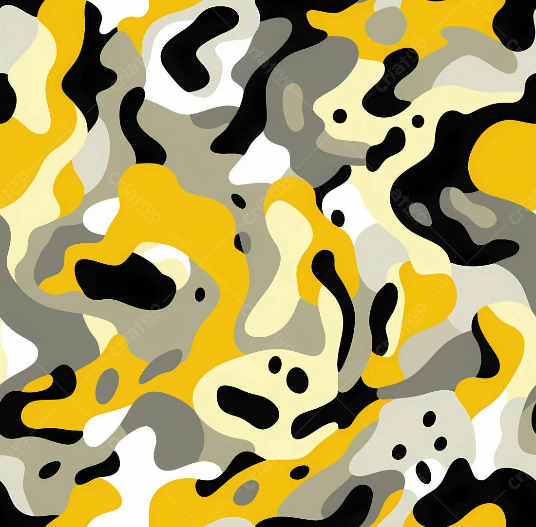 Textura Abstrata Amarelo e Cinza para Fundo