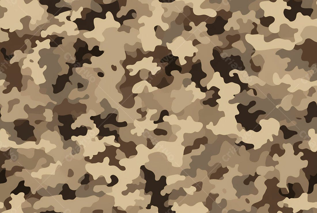 Textura camuflagem bege para fundo