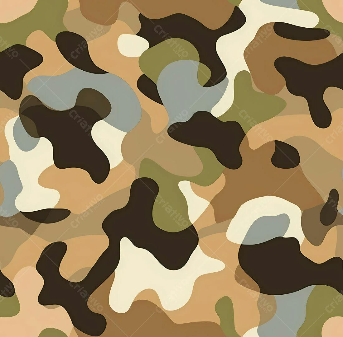 Textura camuflagem bege para fundo