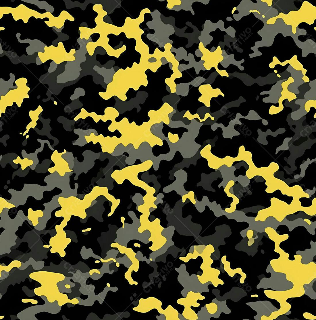 Textura camuflagem amarelo e cinza para fundo