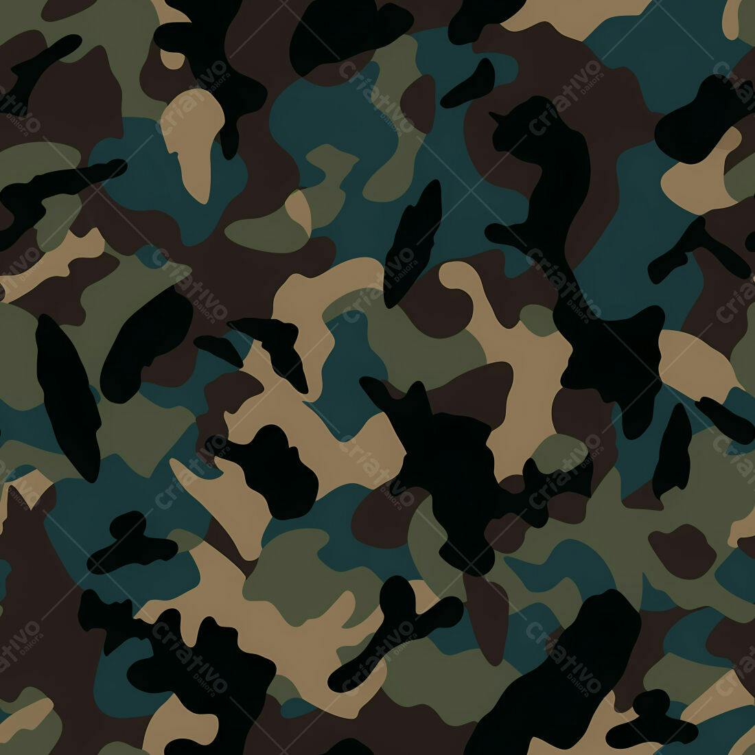 Textura camuflagem militar para fundo