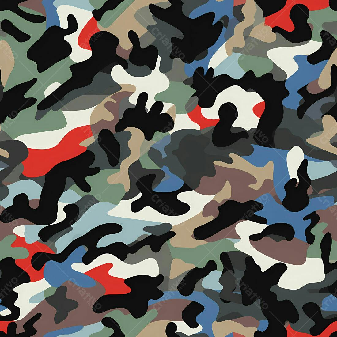 Textura camuflagem moderna para fundo