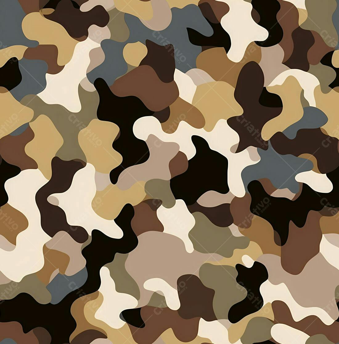 Textura camuflagem militar tons terrosos fundo