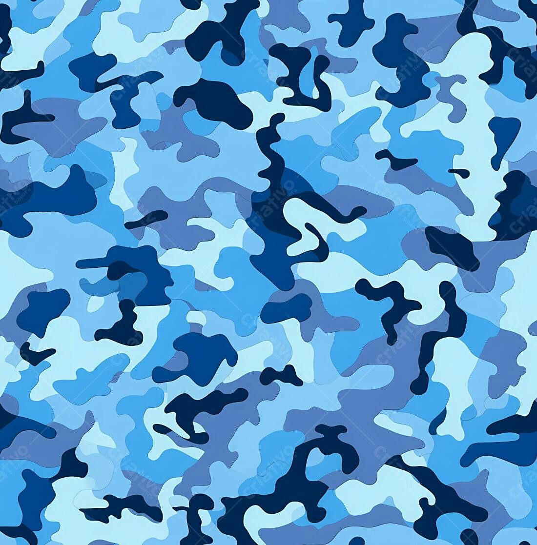 Textura camuflagem azul para fundo
