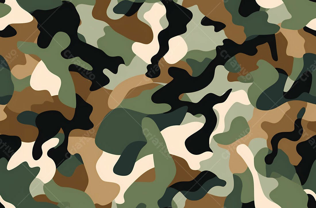 Textura camuflagem militar para fundo