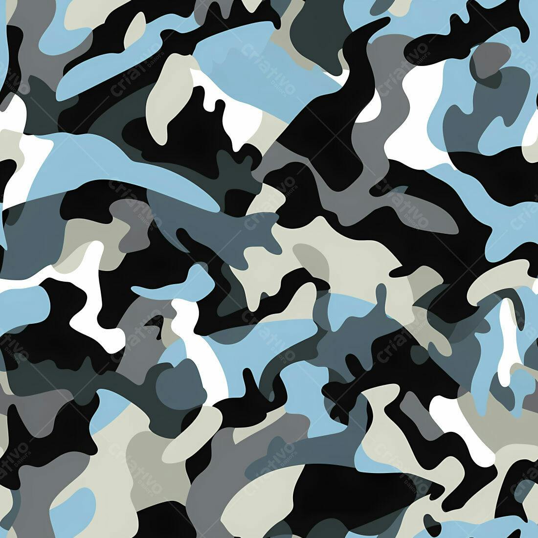 Textura camuflagem azul e cinza para fundo