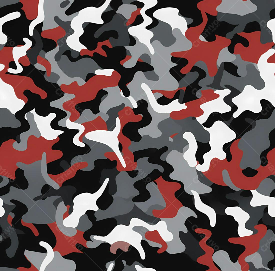 Textura camuflagem vermelho e cinza para fundo