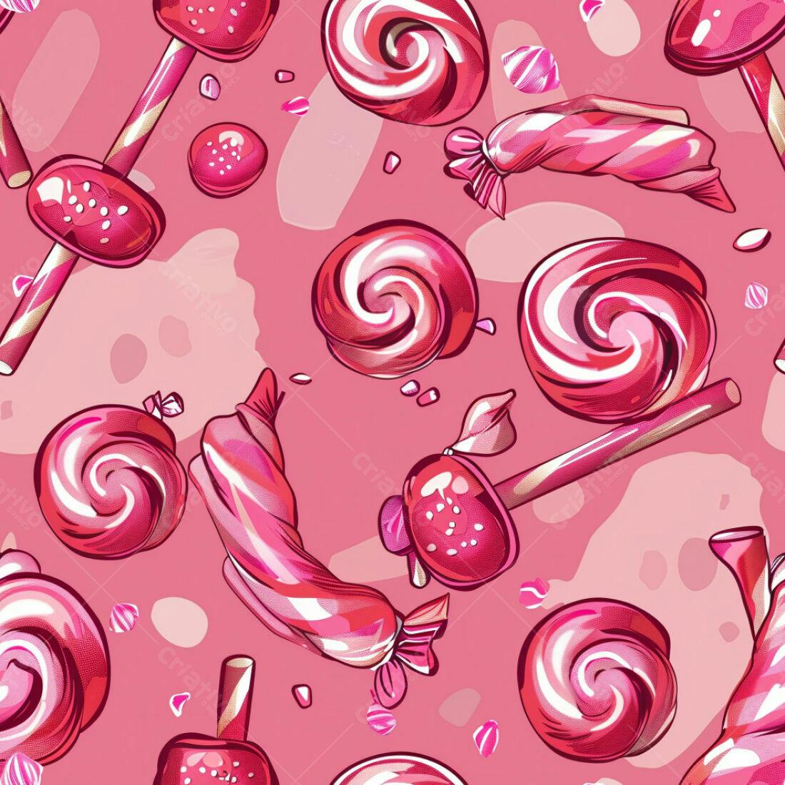 Textura Doces Rosa para Fundo