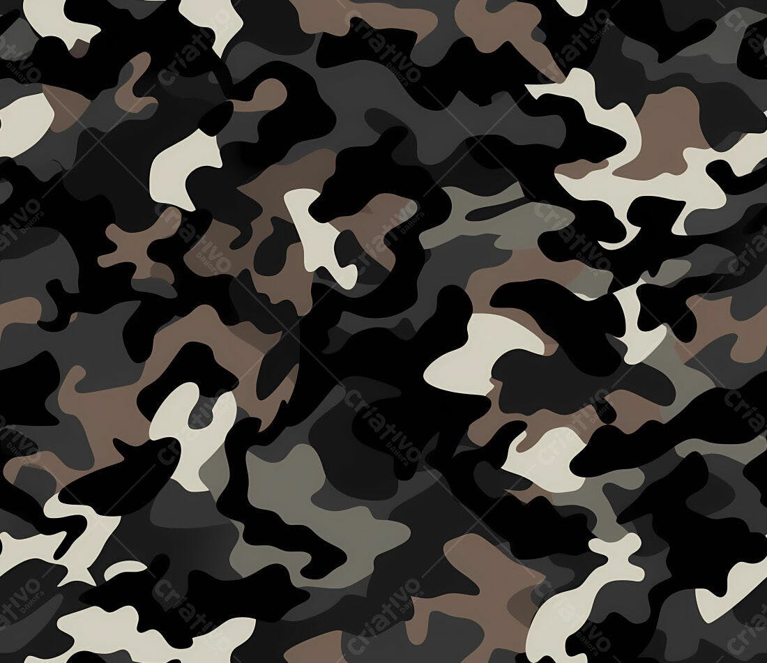 Textura camuflada cinza e marrom para fundo