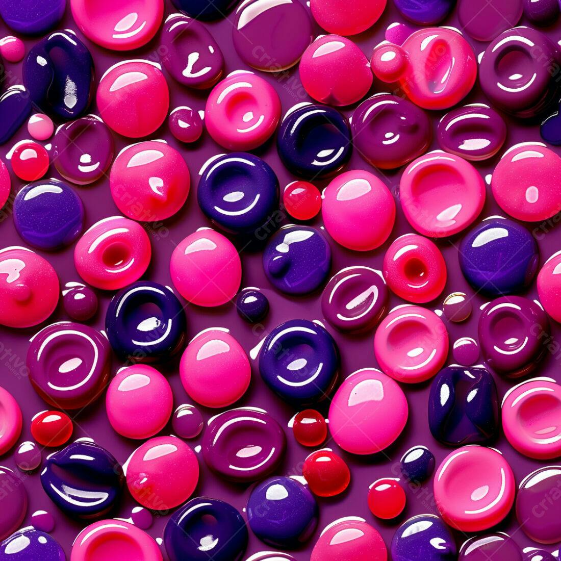 Textura Gota Rosa e Roxa para Fundo Moderno