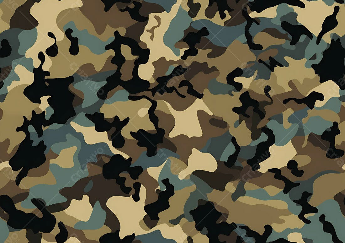 Textura camuflagem militar para fundo
