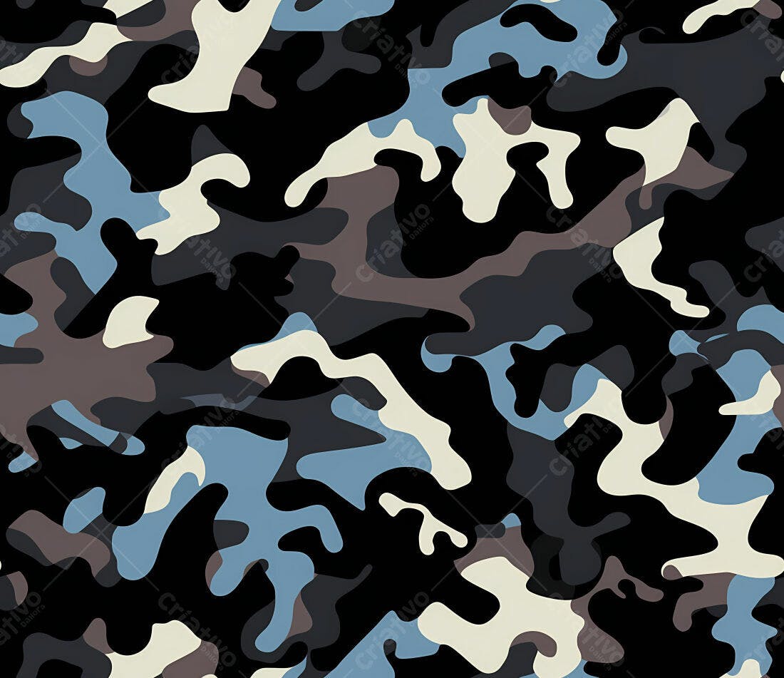 Textura camuflagem azul e cinza para fundo
