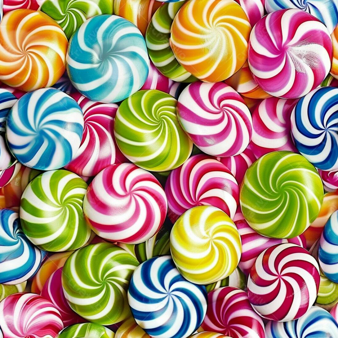 Textura Doces Coloridos para Fundo