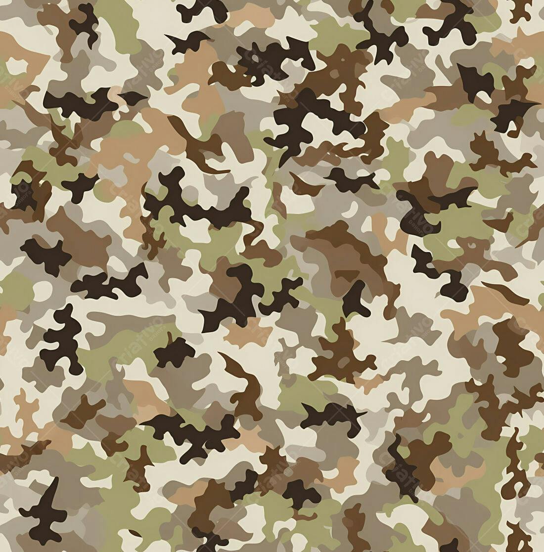 Textura camuflagem militar bege para fundo