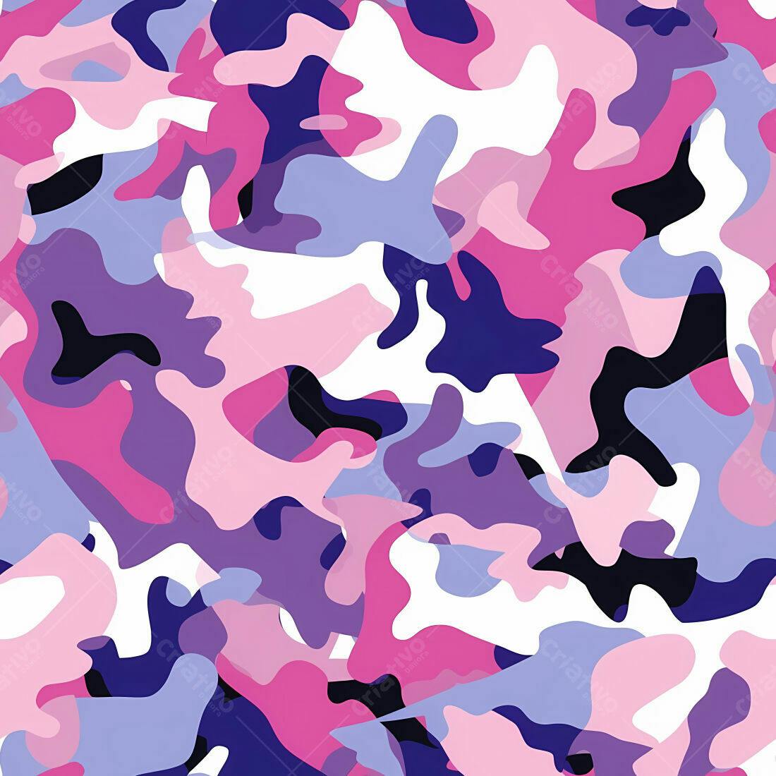 Textura camuflagem rosa e roxo para fundo