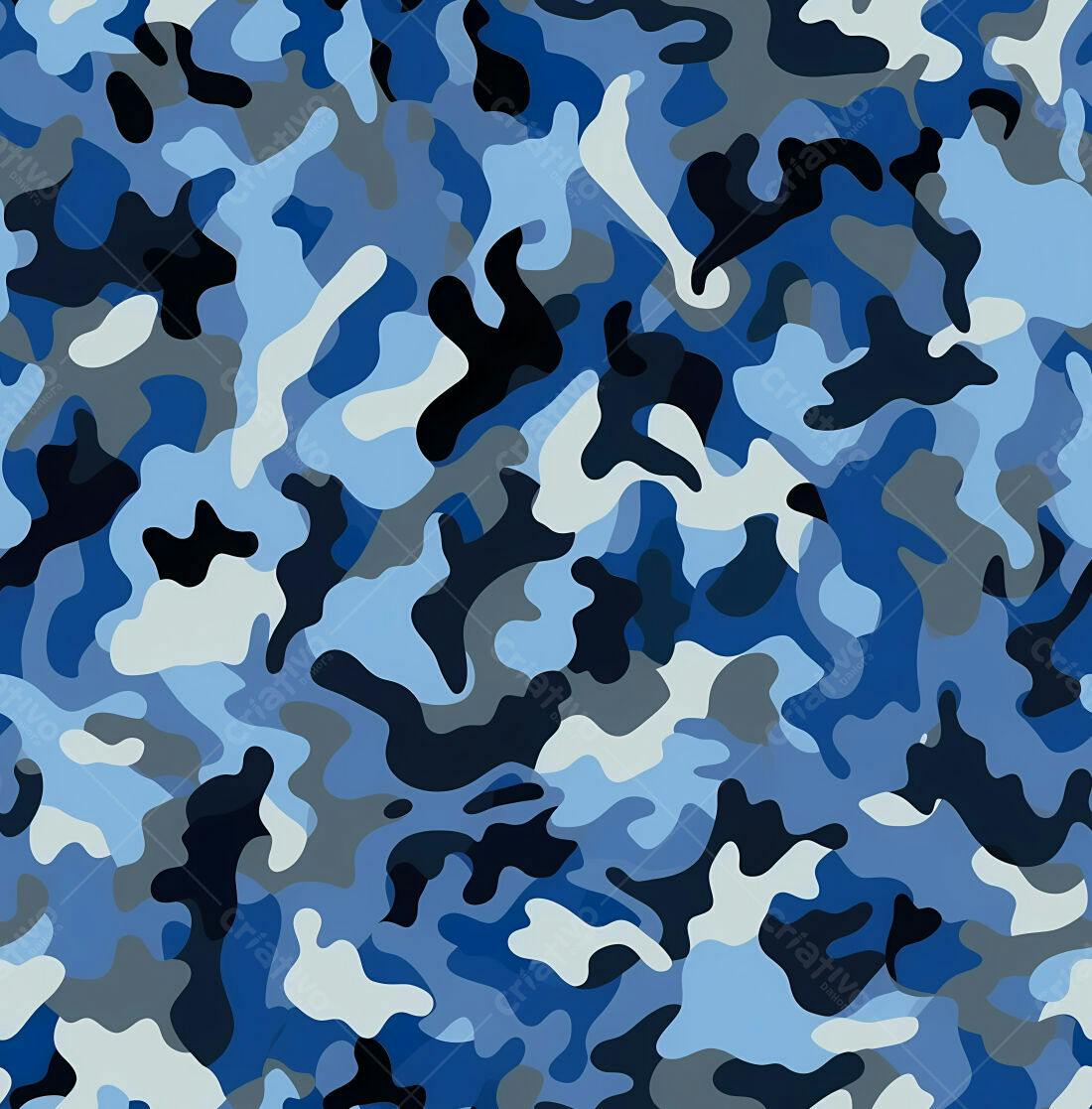 Textura camuflagem azul para fundo