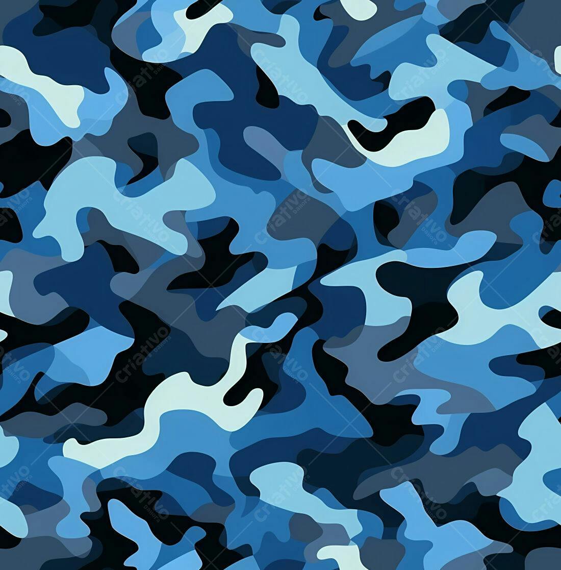 Textura camuflagem azul para fundo