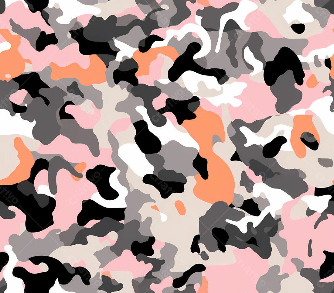Textura camuflagem rosa e cinza para fundo