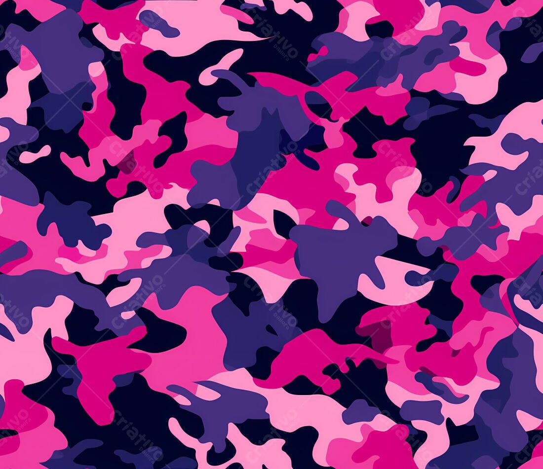 Textura camuflagem rosa e roxo para fundo