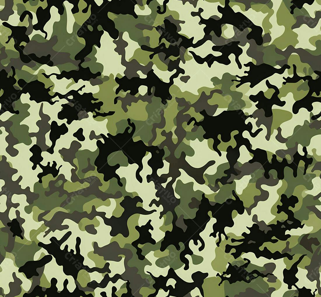 Textura camuflagem militar verde para fundo