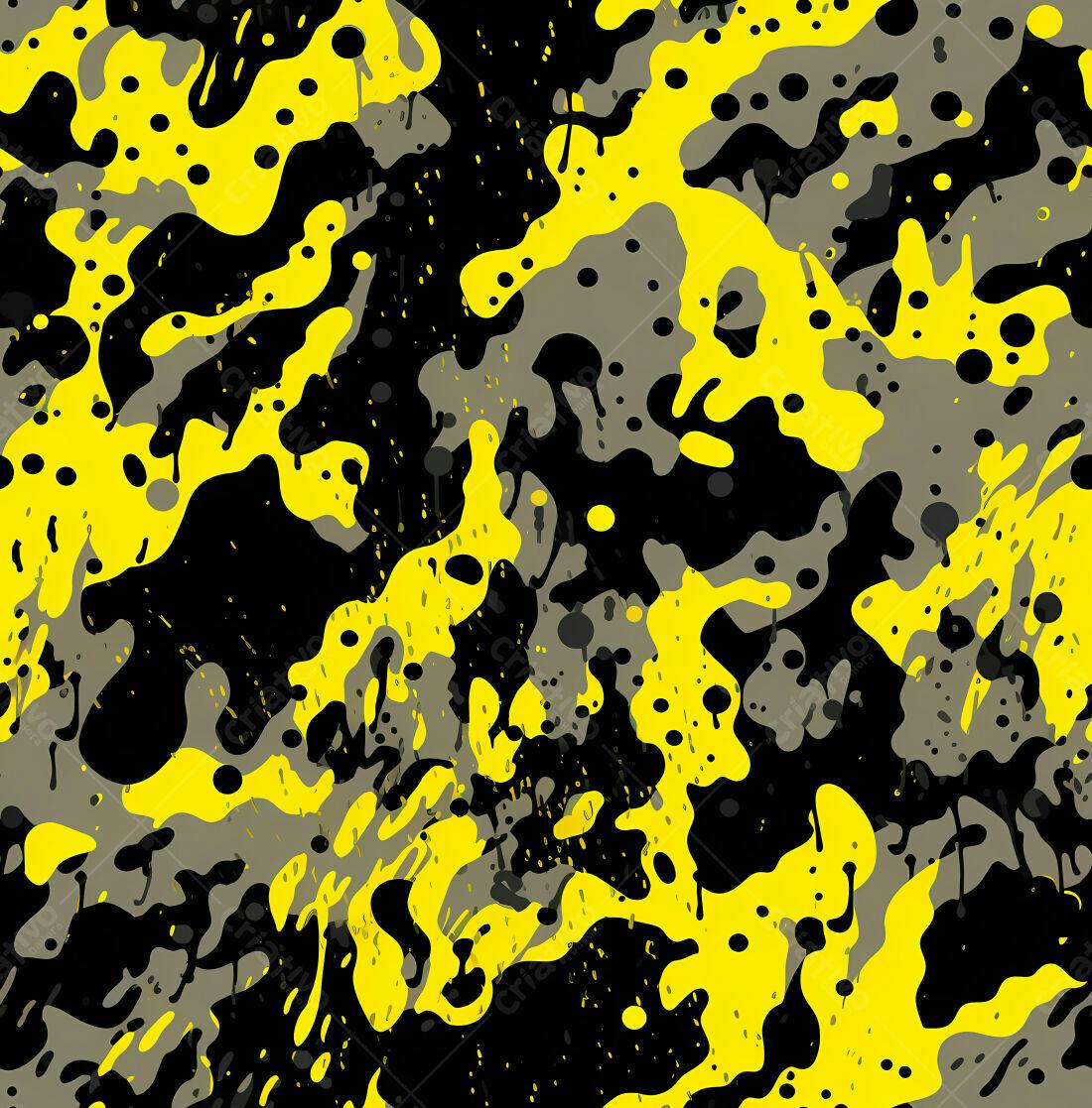 Textura Abstrata Amarelo e Cinza para Fundo