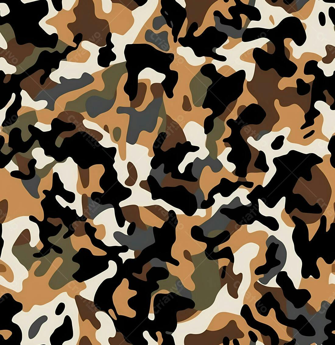 Textura camuflagem marrom para fundo