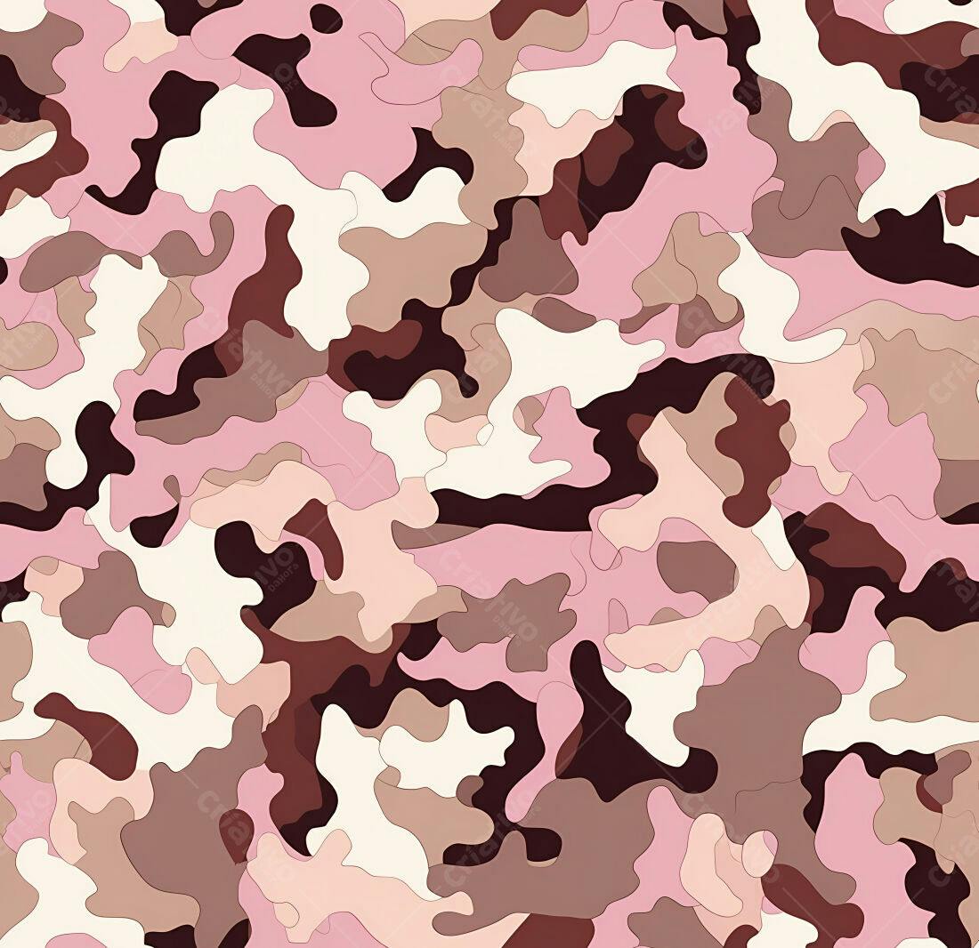 Textura camuflagem rosa para fundo