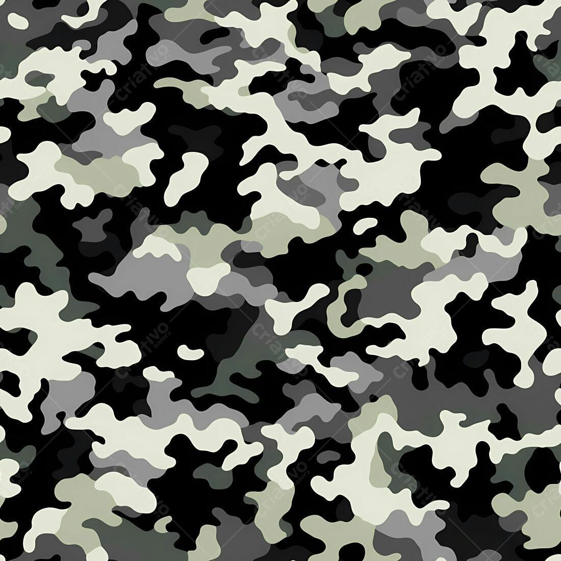 Textura camuflagem cinza e preta para fundo