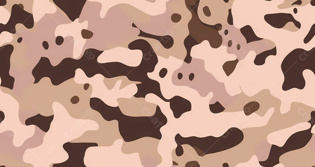 Textura camuflagem bege e marrom para fundo