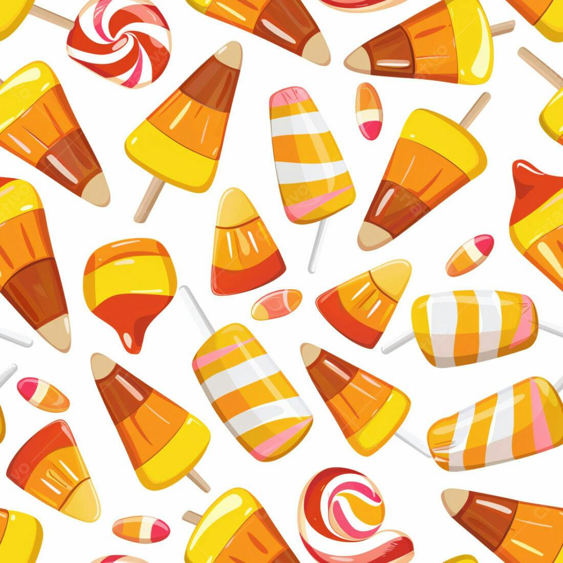 Textura Doces Halloween para Fundo