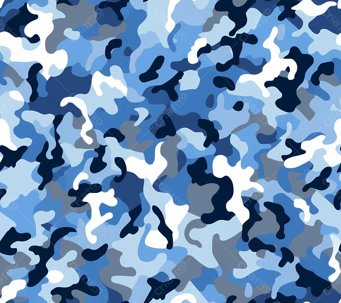 Textura camuflagem azul para fundo