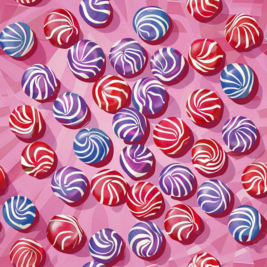 Textura Doces Coloridos para Fundo