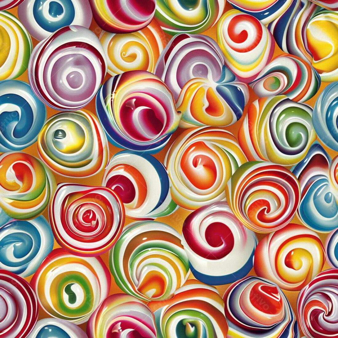 Textura espiral colorida para fundo vibrante