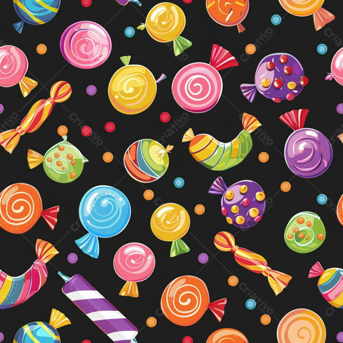 Textura doces coloridos para fundo