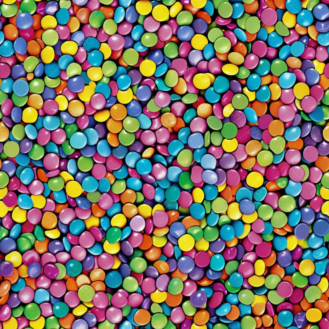 Textura Doces Coloridos para Fundo Divertido