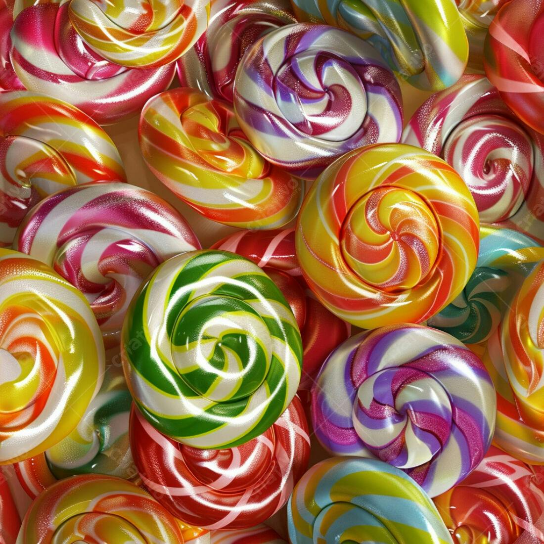 Textura Pirulito Colorido para Fundo