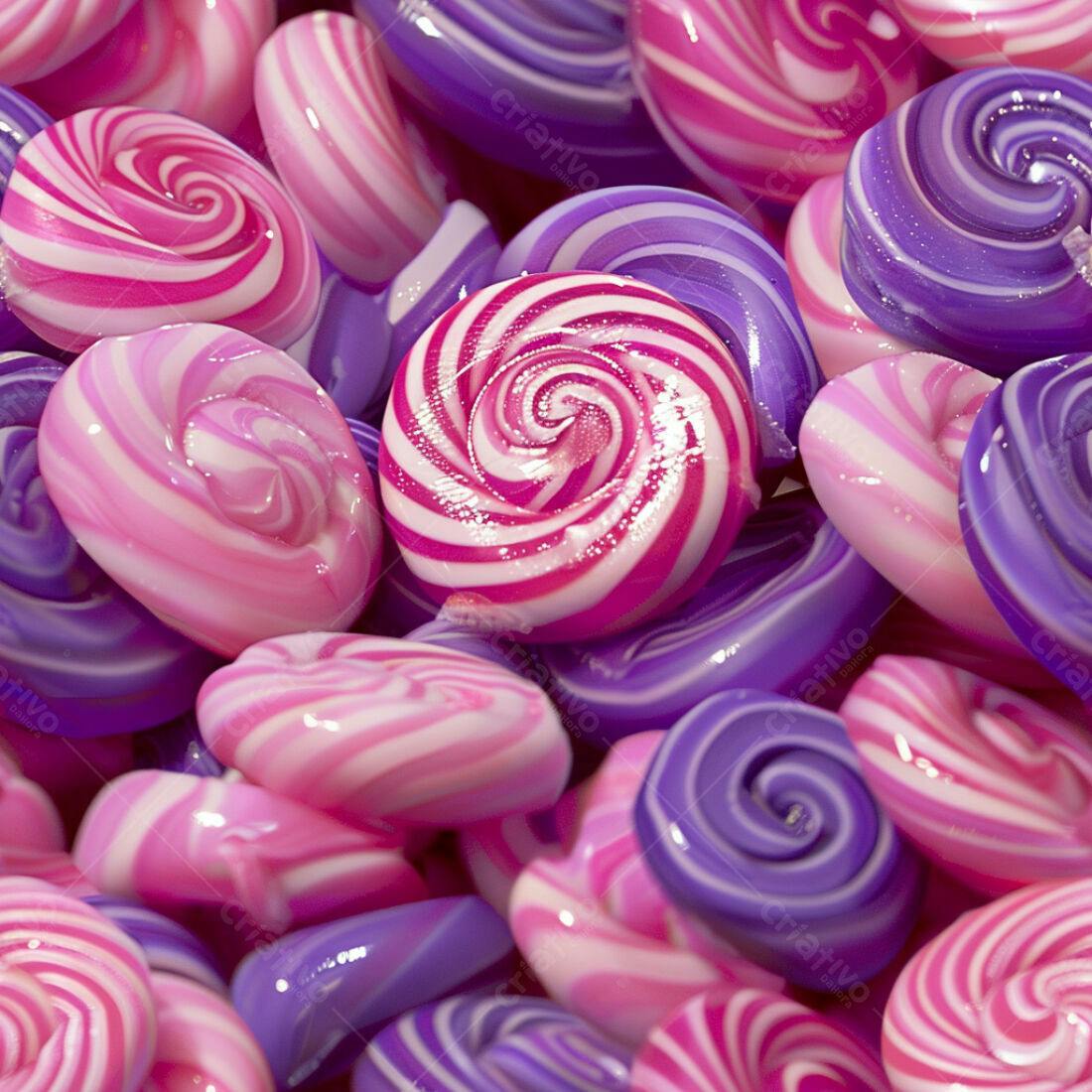Textura pirulito rosa e roxo para fundo