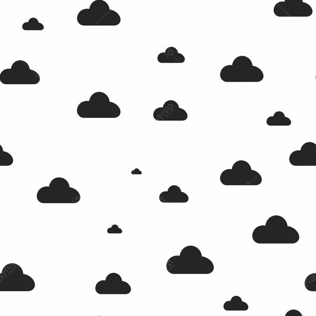 Textura Nuvem Preta para Fundo
