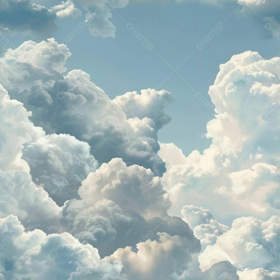 Textura Céu Nublado para Fundo