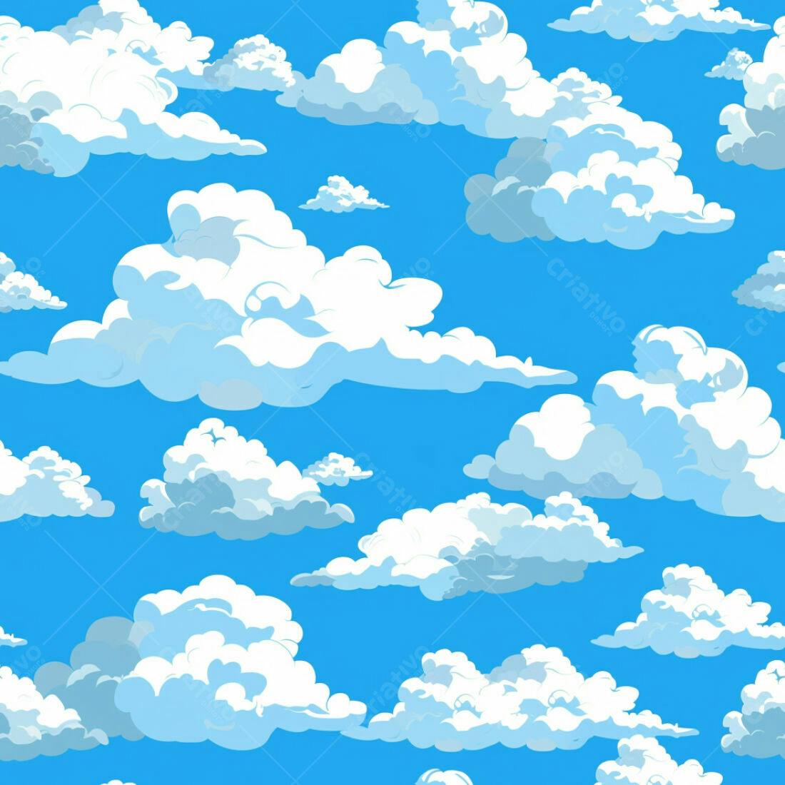 Textura Céu com Nuvens para Fundo