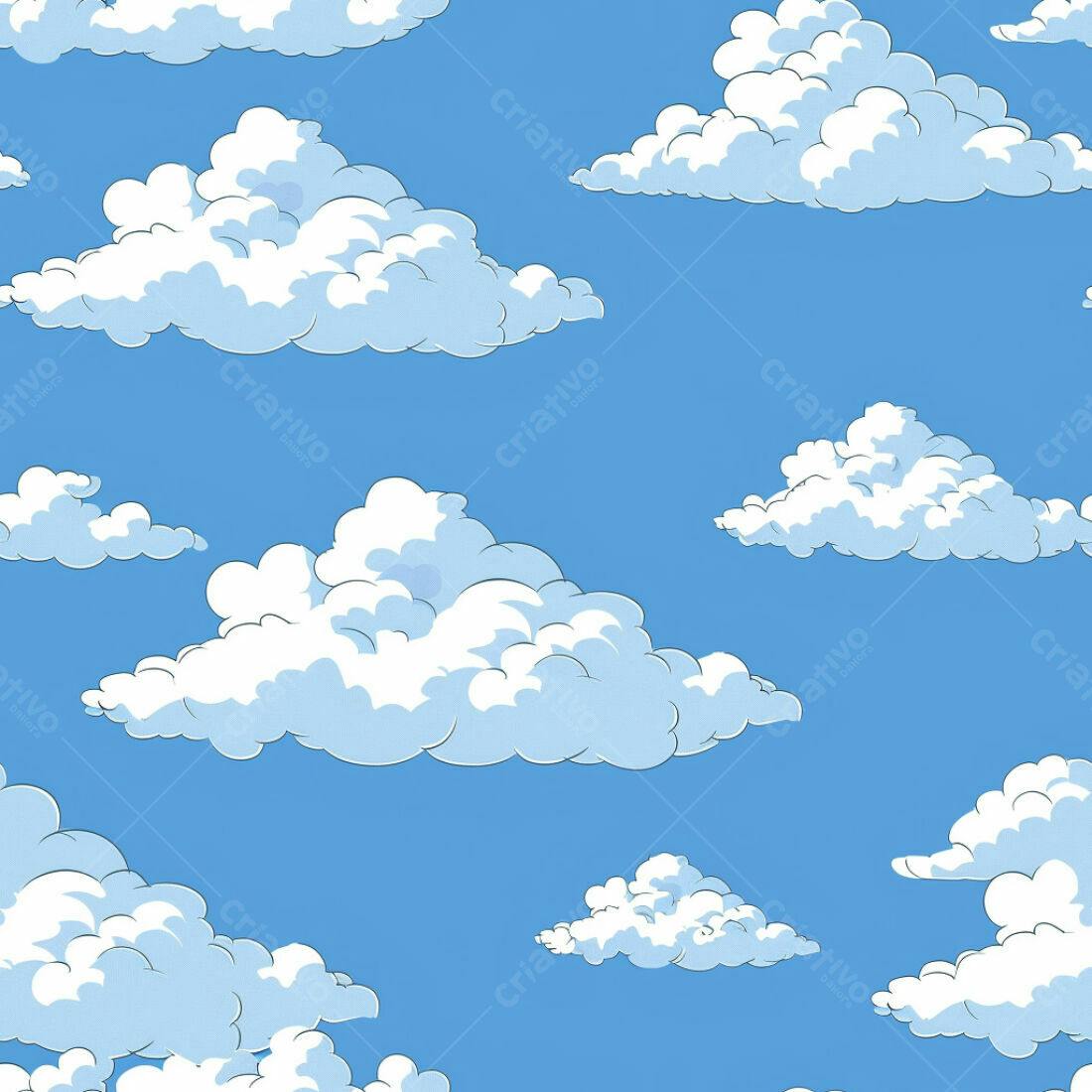 Textura céu azul com nuvens para fundo