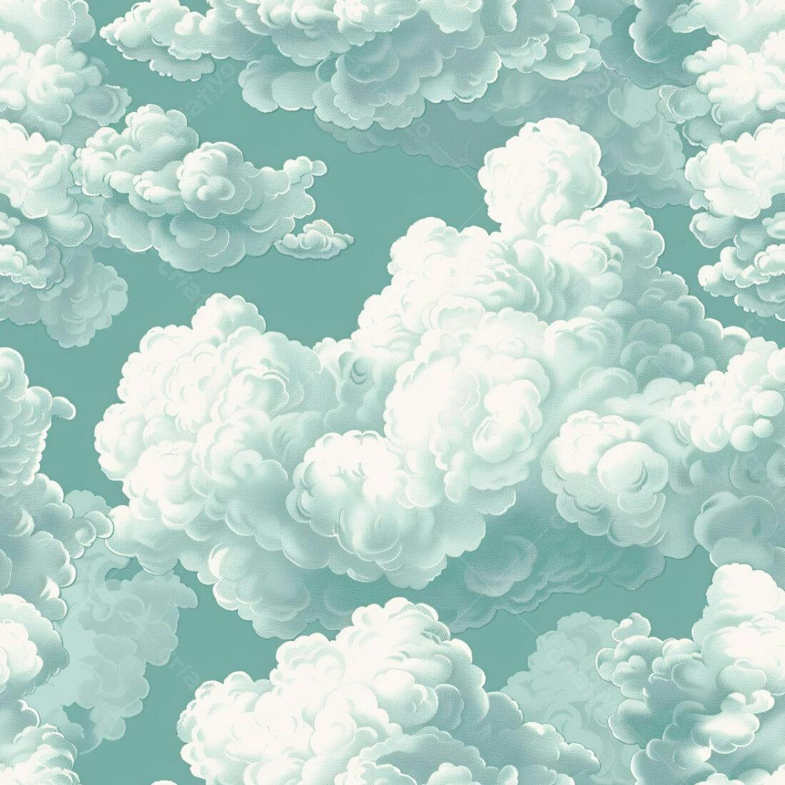 Textura Nuvens Claras para Fundo