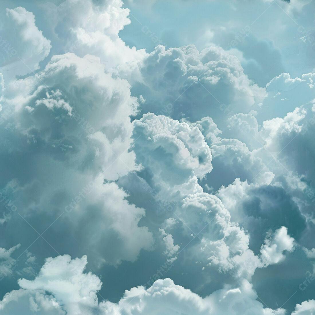 Textura céu nublado azul para fundo