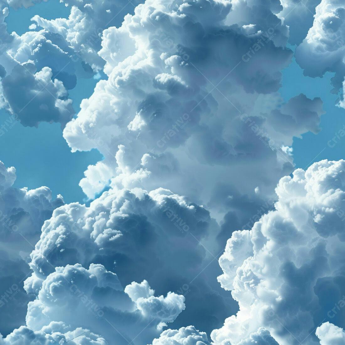Textura Céu Nublado para Fundo