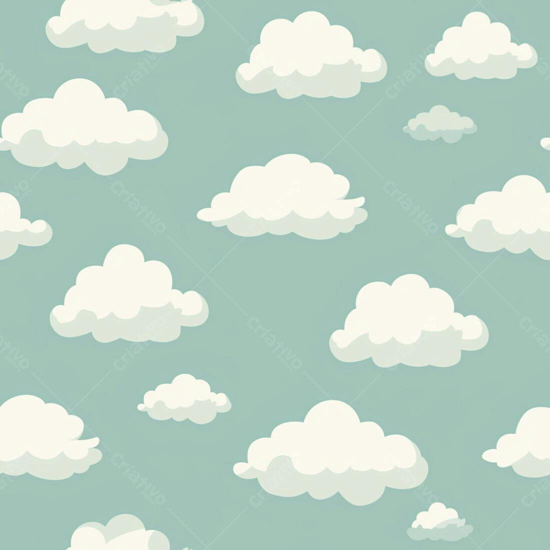 Textura Nuvens para Fundo Pastel
