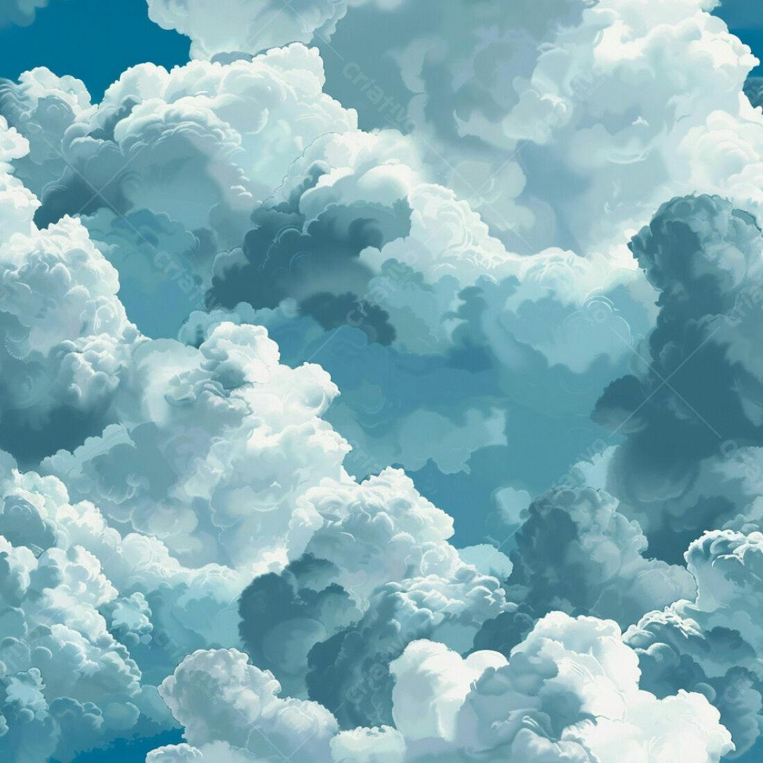Textura Nuvens Céu para Fundo