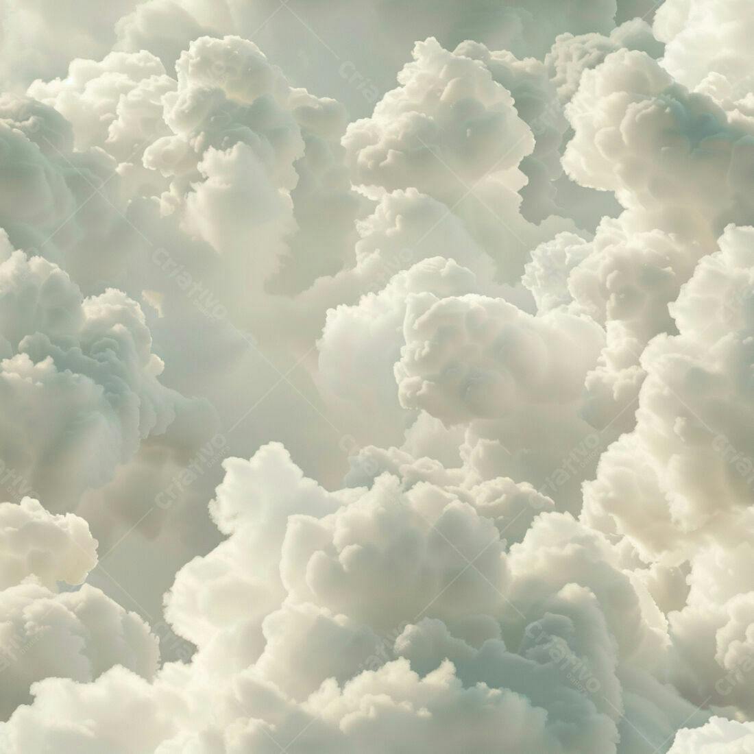Textura Nuvens Claras para Fundo