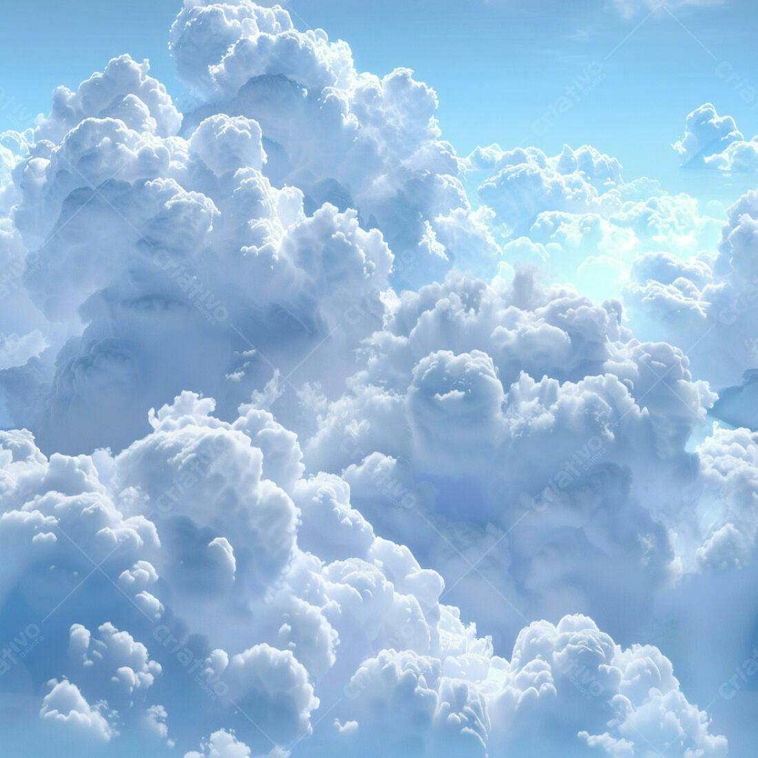 Textura Céu Nublado para Fundo