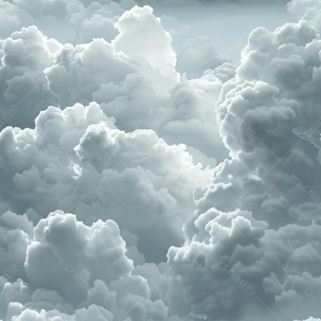 Textura Nuvens Cinza para Fundo